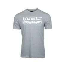 The world rally championship (abbreviated as wrc) is the highest level of global competition in the motorsport discipline of rallying, governed and organised by the fia. Wrc Big Logo Grey T Shirt Mpl