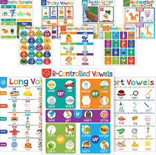 With a precious pink and purple palette, and sweet hearts and flower decals, the chirping the day away vintage birdcage scene is truly darling. Buy 10 Pieces English Phonics Language Arts Skills Posters Bulletin Board Set Classroom Decorations Vowel Phonics Wall Charts Organization Learning Posters For Kindergarten Homeschool Wall Decor Supplies Online In Vietnam B097k92spn