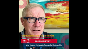 Dr Adrian Brady talks about collaboration between scientific experts  worldwide. Interview 5/6.