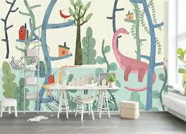 Kids room wallpaper satiate your child's imagination with our wide variety of kids' wallpaper designs. Painted Forest Cute 3d Cartoon Murals 3d Photo Murals Wallpaper For Boy Kids Child Room Large Papel Mural 3d Wall Mural Buy At The Price Of 13 76 In Aliexpress Com Imall Com