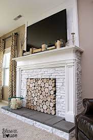 Then bring the space to the modern moment with an abstract photograph on the mantle. Electric Fireplace 25 Best Ideas About Fireplace Cover On Pinterest Fireplace Grate Metal Screen Doors And Faux