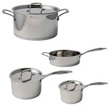 This is a very lightweight set and the sizes are smaller than i am used to. Omada 7 Piece Stainless Steel Cookware Set Buy Online In South Africa Takealot Com