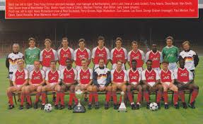Arsenal başta olmak üzere miller'ın futbolcu arkadaşları da sosyal. Arsenal Football Team Photo 1988 89 Season Arsenal Football Team Football Team Team Photos