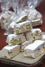 Nougat Blanc Au Miel Recette Bonbon Nougat Recette Recette