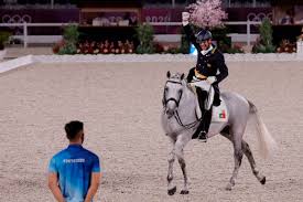 Bit in gesprek met eva & jesse! Germany Win Olympic Dressage Team Gold