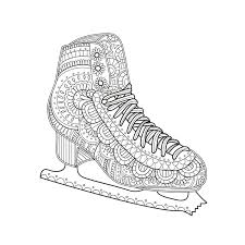 Printable Coloring Page Zentangle Figure Skating Coloring Book Etsy Coloring Pages Lego Coloring Pages Sports Coloring Pages