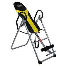 Ancheer Back Inversion Therapy Table With Padded Backrest Adjustable Folding Exercise Tables Inversion Table Inversion Therapy Exercise