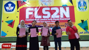 Apr 24, 2021 · jadwal pelaksanaan lomba & festival sd smp 2021 (ksn, fls2n, kosn, gsi, dll.) tomata likuang april 24, 2021 dibawah ini adalah download file pdf informasi pelaksanaan (jadwal dan persyaratan) lomba dan festival jenjang sd smp tahun 2021 resmi dari pusat prestasi nasional (puspresnas), kementerian pendidikan dan kebudayaan ri (kemendikbud). Puluhan Pelajar Di Ponorogo Ikuti Fls2n 2019 Times Indonesia