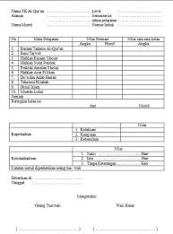 Maybe you would like to learn more about one of these? Format Raport Tpq Pontren Com