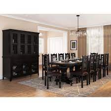 If purchasing a complete set, the cost to furnish a dining room will range from around $7,000 to $15,000. Harold Traditional Solid Wood 14 Piece Dining Room Set