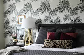 Maybe you would like to learn more about one of these? Master Bedroom Accent Wall With Wallpaper This Is Our Bliss