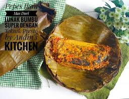 Pepes Ikan Mas Duri Lunak Bumbu Super Dengan Teknik Presto By Andin S Kitchen Food And Drink Malaysian Food Cooking
