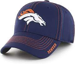 Denver Broncos Nfl Men S Ots Start Line Center Stretch Fit Hat 25 52 Broncos Fans Broncos Nfl Broncos