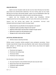 Di antara metode utama analisis membedakan metode langsung dan tidak langsung. Analisis Arus Kas Roi Dan Profitabilitas Pdf