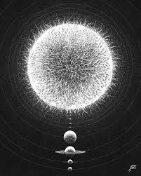 Justin Estcourt On Instagram Planets To Scale 2nd Edition Which World Would You Like To Visit Prints Available In Bio Cosmic Art Art Surreal Art