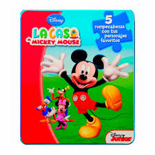 Libros con historias ilustradas de la casa de mickey mouse. La Casa De Mickey Mouse 5 Rompecabezas Con Tus Personajes Favoritos Panamericana