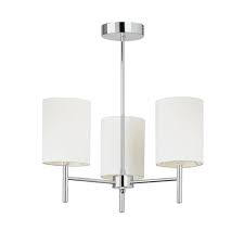 Discover our stunning collection of crystal effect lighting online with free uk delivery on all fittings! Endon Brio 3ch Brio Three Light Semi Flush Ceiling Light Chrome Plate