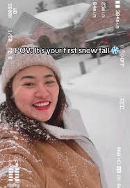 Rare snow in Southeast Texas 🥶⛄️ #texas #snow #snow2025 #coldweather