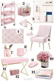 How To Add Pink Decor To Create A Chic Home Diy Darlin Pink Home Decor Home Office Decor Chic Office Decor