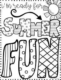 Enjoy some fun coloring pages and printables! 12 Summer Printable Coloring Pages Books Mom Life Made Easy