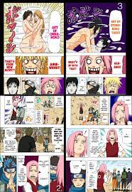 Konohamaru used a form of sexy jutsu on Sakura and Naruto in the manga :  r/Naruto