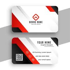Modern social media add your logo photo qr code square business card. Free Vector Elegant Business Card Template