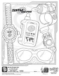 40+ spy kids coloring pages for printing and coloring. Spy Gear Kids Time