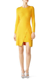 Rent Yellow Hadley Dress By A L C For 50 65 Only At Rent The Runway Dresses Fashion Yellow