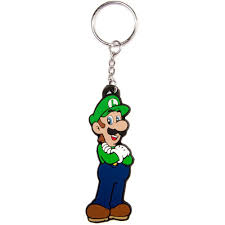 Super Mario Luigi Rubber Keychain Manufacturer Sunset International Bv Enarxis Code 010858 Toys Keychain Super Mario Luigi Nintendo Videogames Mario