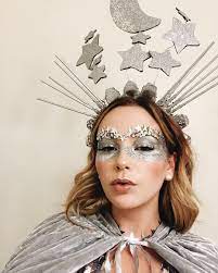 J bear crafter lady thread art. Sonne Mond Sterne Kostum Selber Machen Diy Maskerix De Kostume Selber Machen Raum Kostume Sonne Mond Und Sterne