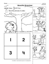 Plant Tree Sequence Kindergarten Language Activities Preschool Fun Sequencing Kindergarten