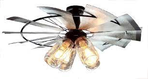 Number of products to show. In Stock Mason Jar Windmill Farmhouse Ceiling Light Fixture Farmhouse Ceiling Fans By The Lamp Goods Houzz
