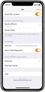 Go to settings, tap your name at the top, and choose sign out at the bottom. Set Up And Use Find My Friends In Ios 12 Or Earlier Apple Support