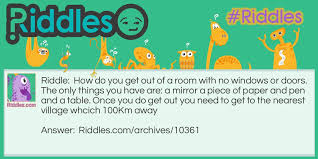 If you're solving riddles for adults, we know you're probably a kid at heart. Get Out Of This House Riddles Com