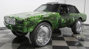 Доставка по москве и рф. This Customized 1989 Chevrolet Caprice Is A Hulk Themed Hi Riser Carscoops
