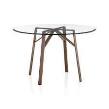 Belden Table With 48 Glass Top Dining Table Round Dining Table Glass Dining Table