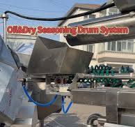 Innovative Oil&Dry Seasoning Drum System for Popcorn