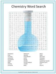 Chemistry Word Search Crossword And Word Scramble Worksheets Chemistry Worksheets Chemistry For Kids Chemistry