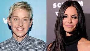 Though cox participated in multiple extracurricular activities during. Ellen Degeneres Says Courteney Cox Is Her Landlord
