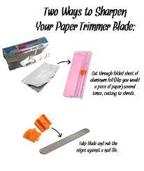 See more ideas about cards, card making techniques, card sketches. Two Ways To Sharpen Your Paper Trimmer Blade Diy Stationery Paper Card Making Tutorials Scrapbooking Techniques