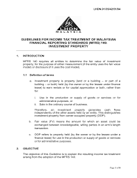 Your taxable rent income is calculated on a net basis. Mfrs 140 Lembaga Hasil Dalam Negeri