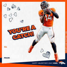 A colorful paper straw ($7 for 200, amazon) adds a festive touch. Denver Broncos Valentines Cards