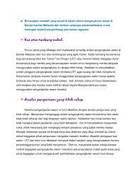 We did not find results for: Bincangkan Masalah Yang Wujud Di Dalam Sistem Pengangkutan Awam Di Bandar