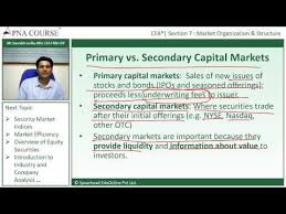 Learn The Difference Between Primary Vs Secondary Capital Markets Learn More Concepts Related Capital Market Chartered Financial Analyst Credit Rating Agency