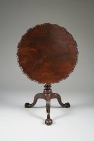 Chippendale Mahogany Tilt Top Piecrust Tea Table Philadelphia Circa 1765 H 28 In Diam 30 In Chippendale Furniture Tea Table Early American Furniture