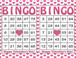 This free printable christmas bingo game is fun to play for any christmas party with the kids! Pink Hearts Valentine S Day Bingo 100 Printable Bingo Cards V001n
