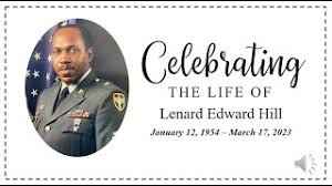 Lenard Edward Hill Obituary March 17, 2023