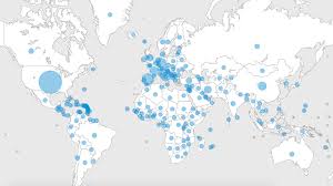 Hiện dịch xuất hiện ở 21/22 quận. Map Jpg United Nations