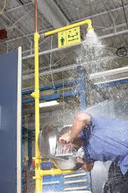 Combination Drench Shower And Eye Facewash Unit Bradley Corporation