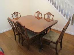 $900 (johns landing) pic hide this posting restore restore this posting. Duncan Phyfe Dining Table And 6 Chairs Solid Mahogany Classifieds For Jobs Rentals Cars Furniture And Free Stuff